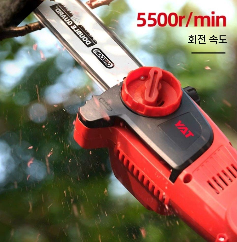 장대 정전 가위 장대가위 조경 충전 원예 충전식 20V YT7602 톱 배터리1 충전1 - 상세 이미지 3