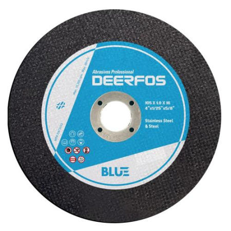 디어포스 절단석 BLUE 125mm(5인치) 1T 50장