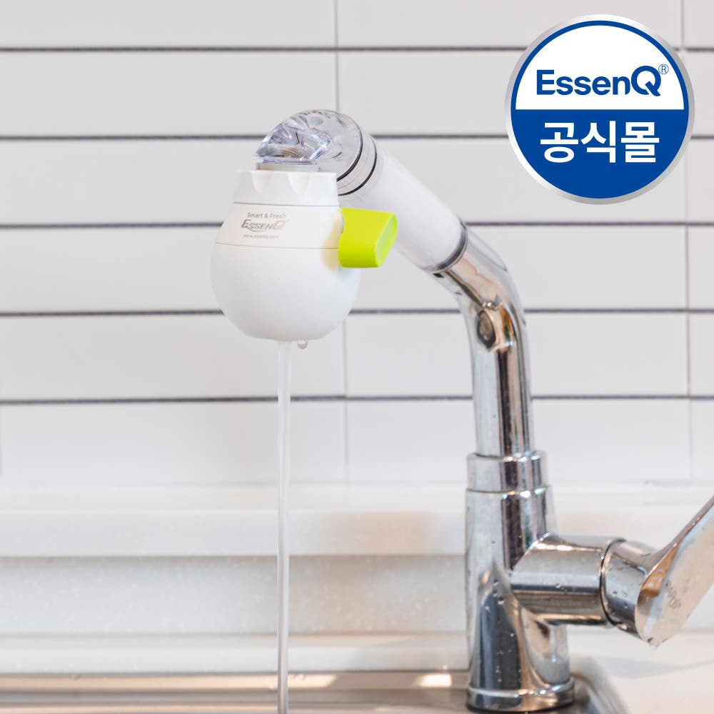 에센큐 올인원 직수형 주방 싱크대 수도꼭지 수전연결 무전원 미니정수기 핸디형