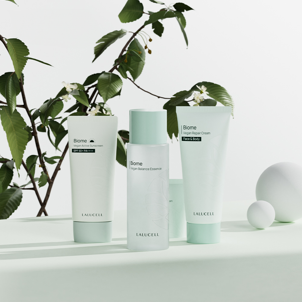 라루셀 마이크로바이옴 3종세트 에센스 150ml+크림 100ml+선크림 50ml 선물포장