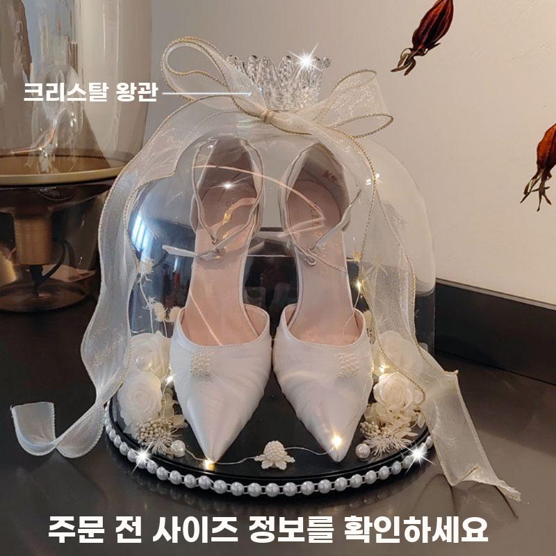 결혼식 신발박스 잠금형 이벤트 게임용 투명 장식 케이스 - 상세 이미지 2