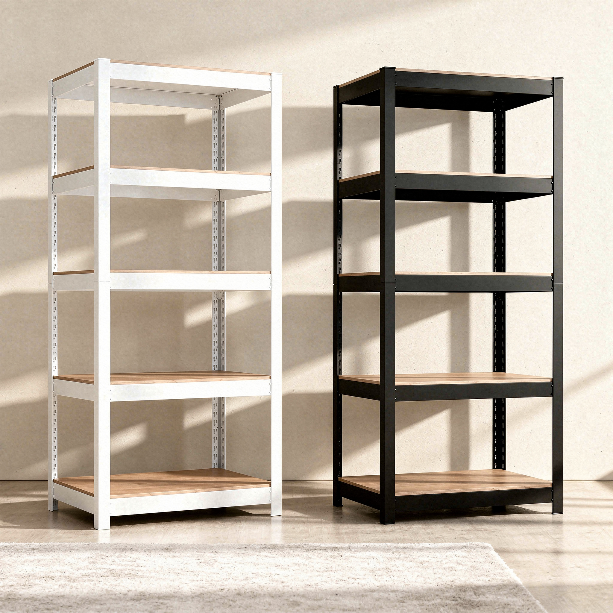 선반 수납선반 철제 무볼트 다용도 랙 미니 선반장 홈던트하우스 3003001200 5단