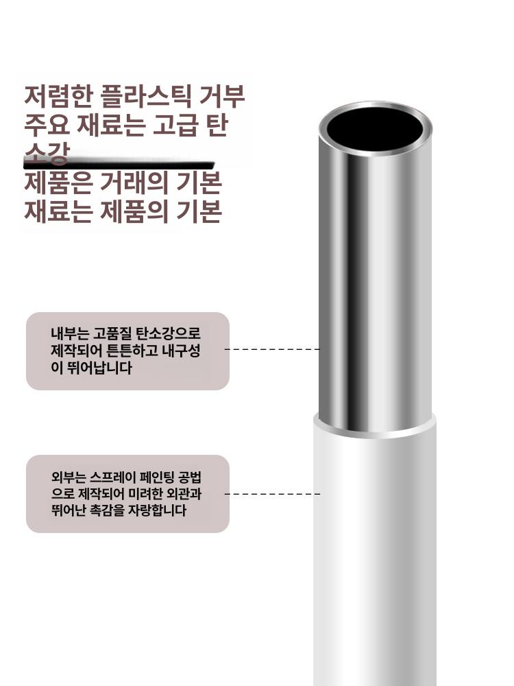 스탠드 튼튼한 베이직 철제 드레스룸 간편조립식 조립식 표준 105cm 155cm 없음 중간 - 상세 이미지 5