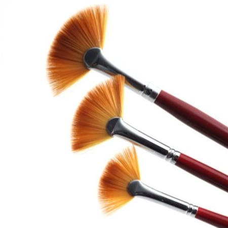 루벤스 알리바니 팬붓 91FN 1호 물감붓 아트브러쉬 색칠하기