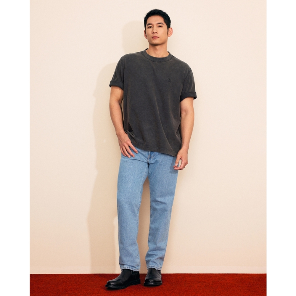 아베크롬비 남자 반팔티 남성 반팔티셔츠 라운드넥 루즈핏 KI124 Abercrombie & Ftich - 상세 이미지 2