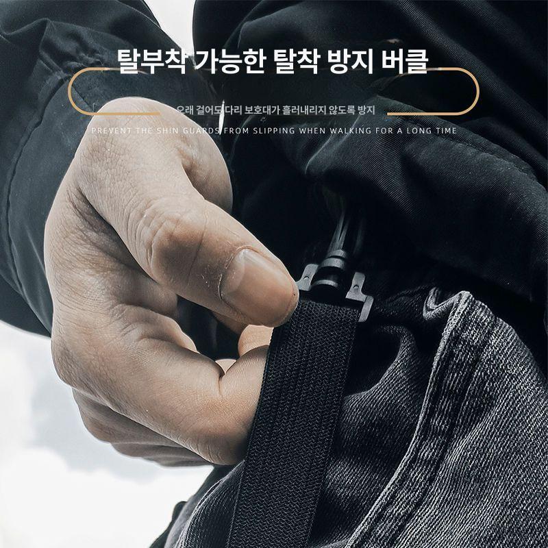 다리 토시 레그워머 발목 보온 배달 라이더용 방풍 방한 60cm 골든 - 상세 이미지 5