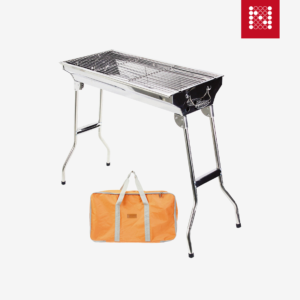 노마드 스테인레스 BBQ 그릴(좌식형) 수납가방 포함 - 상세 이미지 3