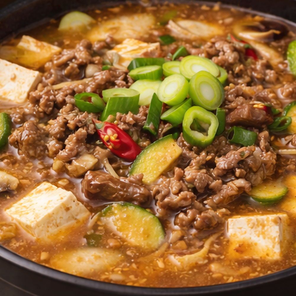 [단골마중] 우삼겹 된장찌개 - 상품 이미지
