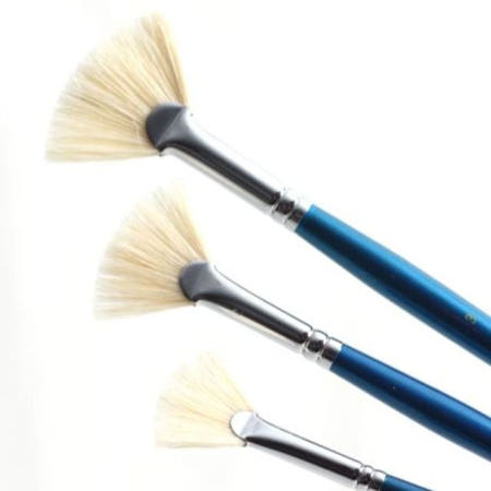 루벤스 알리바니 팬붓 90FN 2호 그림붓 아트브러쉬 색칠하기