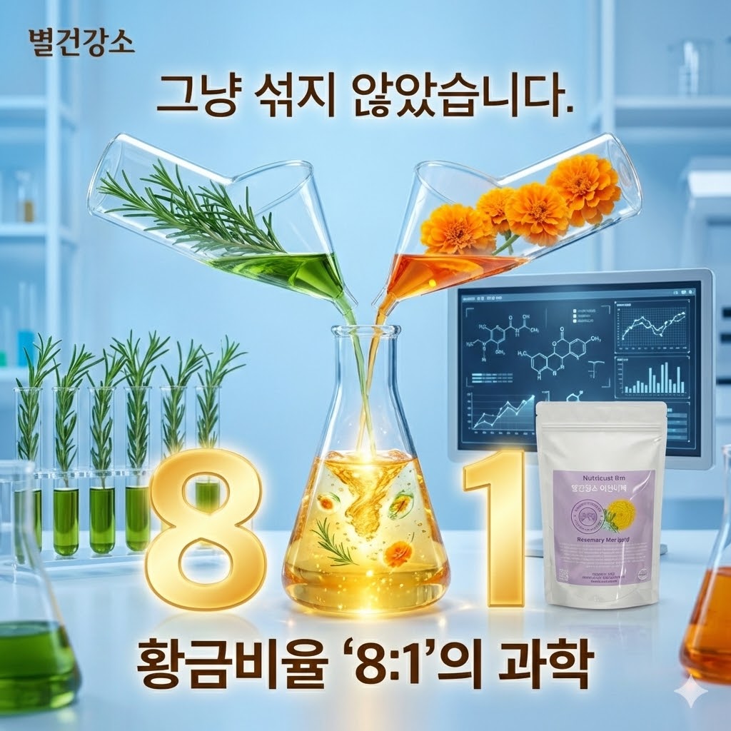 마시는 별건강소 여신비책 광맥스 복합물 로즈마리 마리골드 분말 항산화 콜라겐 방어 - 상세 이미지 5