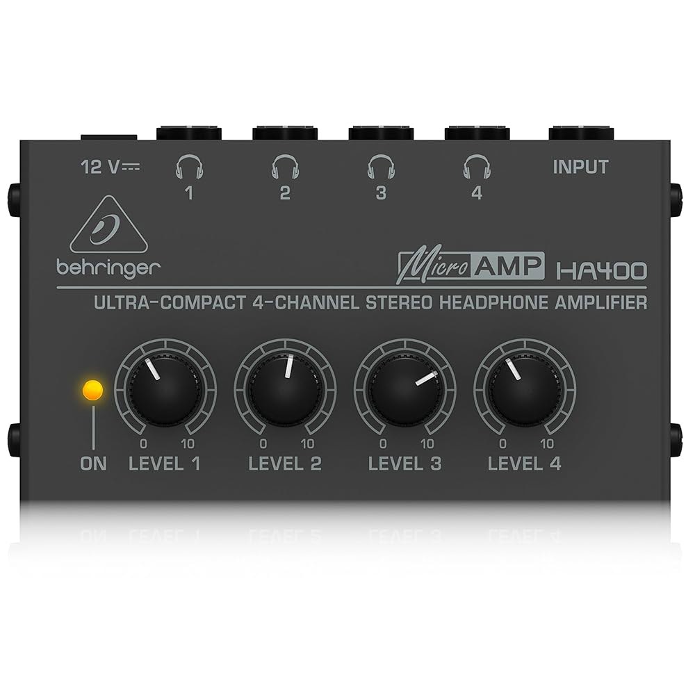 베링거 마이크로앰프 HA400 초소형 4채널 스테레오 헤드폰 앰프 Headphone Amp - 상세 이미지 2