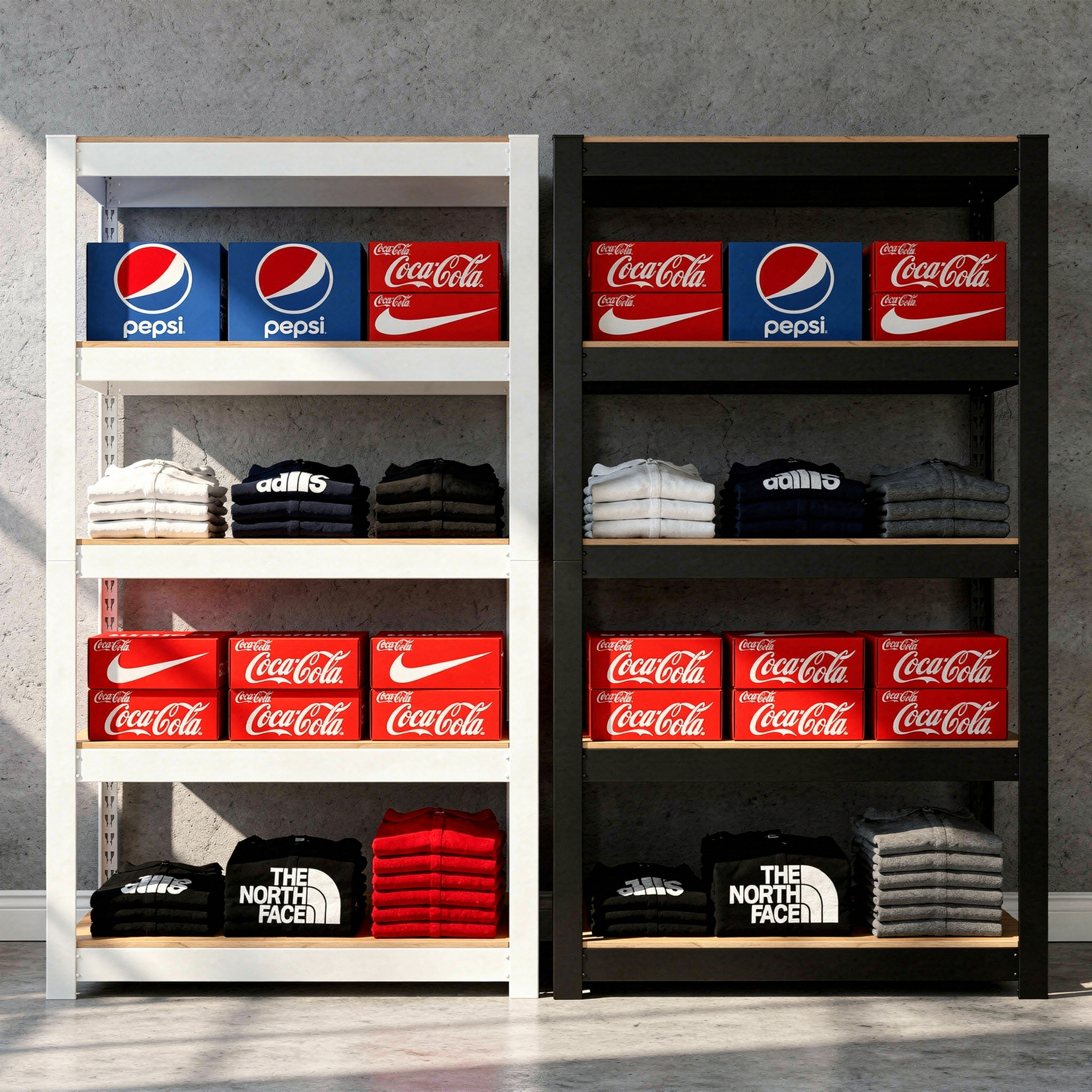 선반 수납선반 철제 무볼트 다용도 랙 미니 선반장 홈던트하우스 3003001200 5단