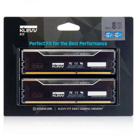 (ESSENCORE) KLEVV DDR3 8G PC3-14900 CL10 FIT 4Gx2