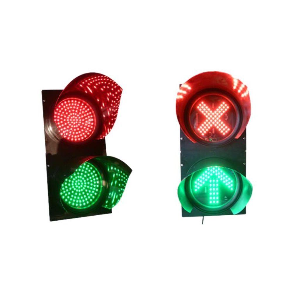 LED 표시등 안전 작업장 경광등 신호등 12V 램프 200 원형 풀 스크린 조명 - 상세 이미지 3