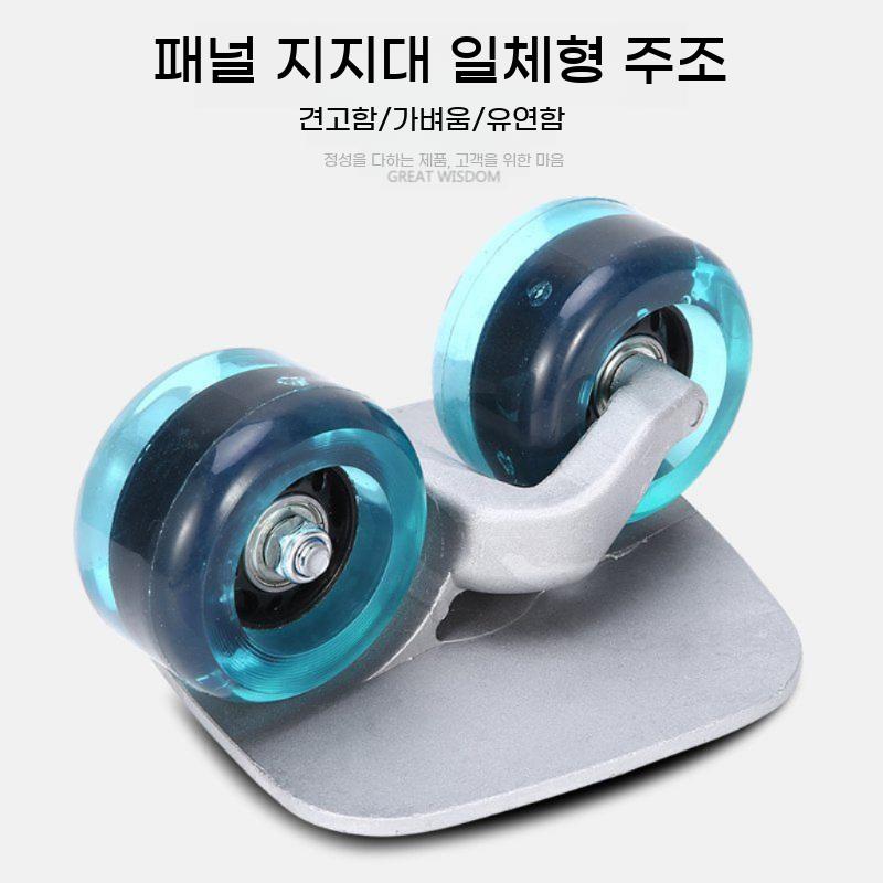 드리프트 한발 스케이트 외발 보드 숏보드 휠 롤러 입문용 - 상세 이미지 4
