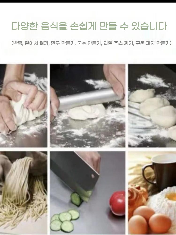 금속도마 304 육류 도마 반죽판 상판 가정용 식당 과일 스테인리스 베이킹 요리 스텐 - 상세 이미지 3