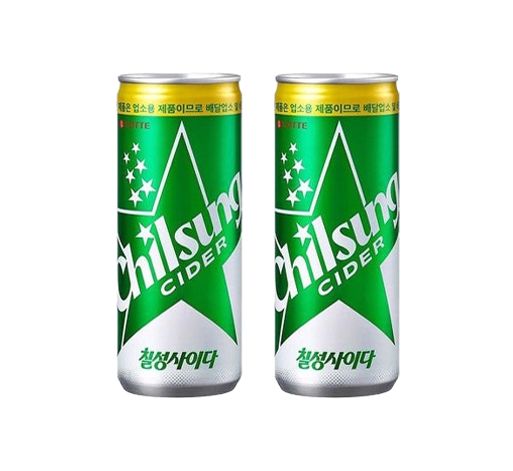 칠성 사이다 245ml x 30개 업소용 캔 - 상품 이미지