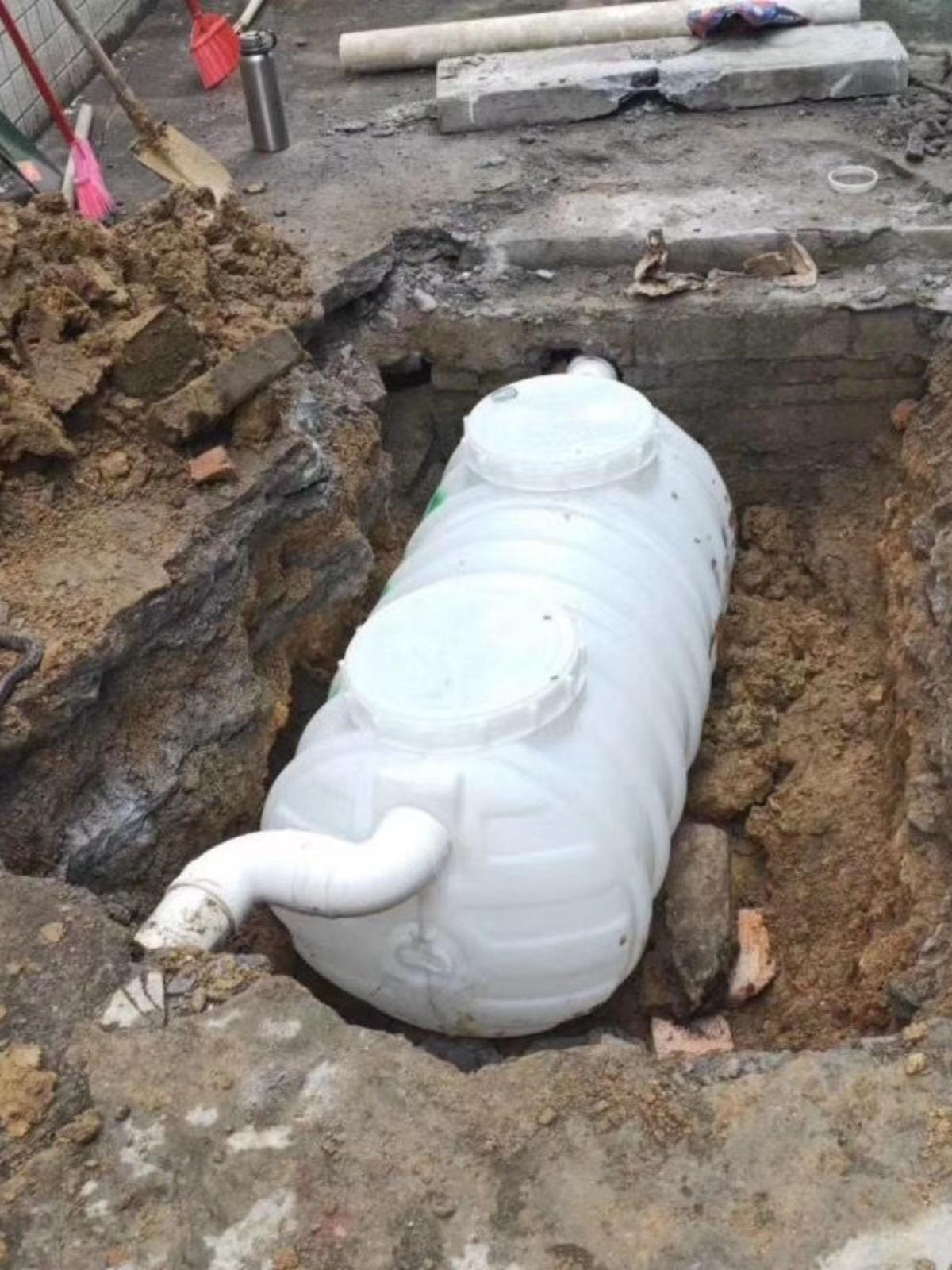 농막 정화조 탱크 화장실 오수통 전원주택 슬러지 저장 배수 - 상세 이미지 3