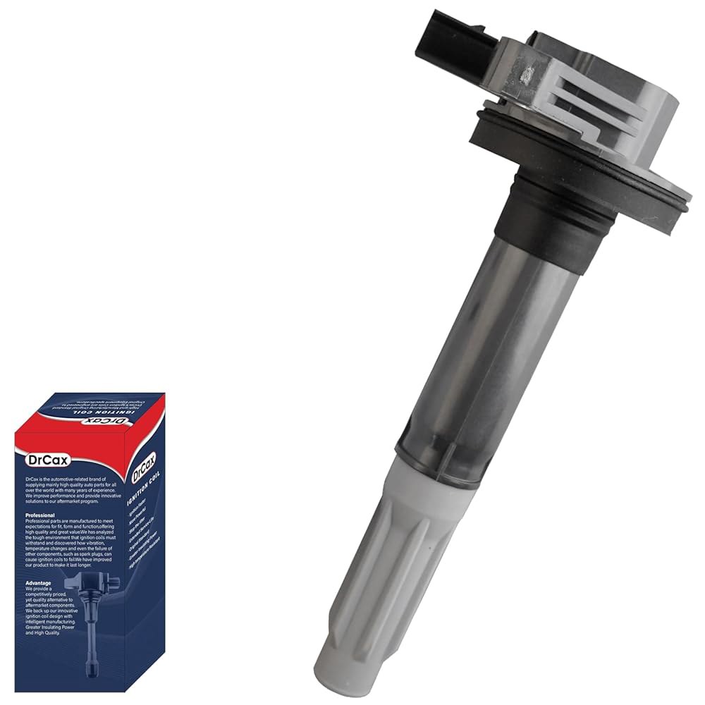 2011-2015 포드 F150 머스탱 로보와 호환되는 DrCax OEM 점화 코일 UF622 DG542, C1802 BR3Z-12029A V8 5.0L - 1팩 교체 UF719 - 상품 이미지