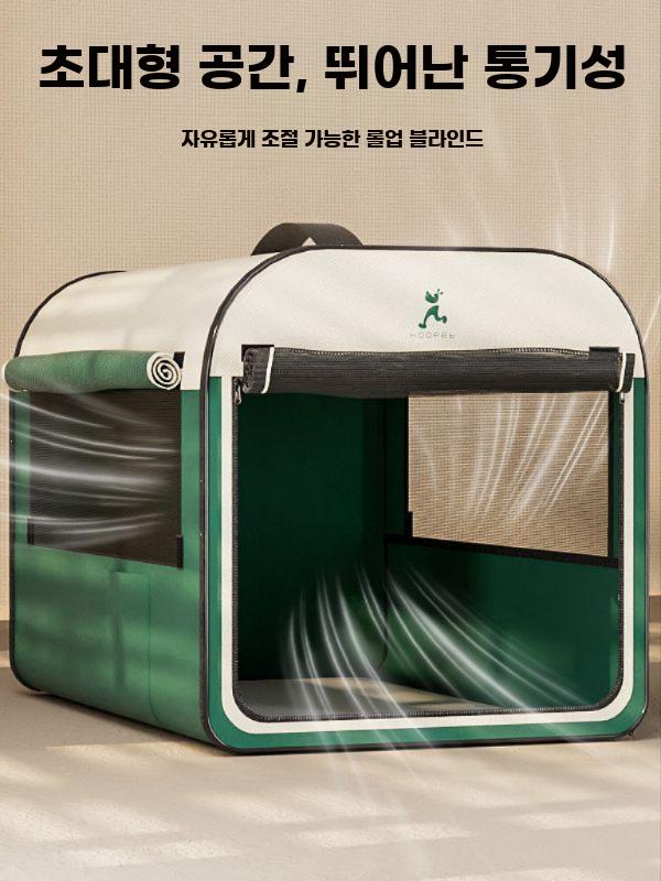 자동차겸용 접이식 반려동물 펫하우스 사계절용 수납형 - 상세 이미지 4