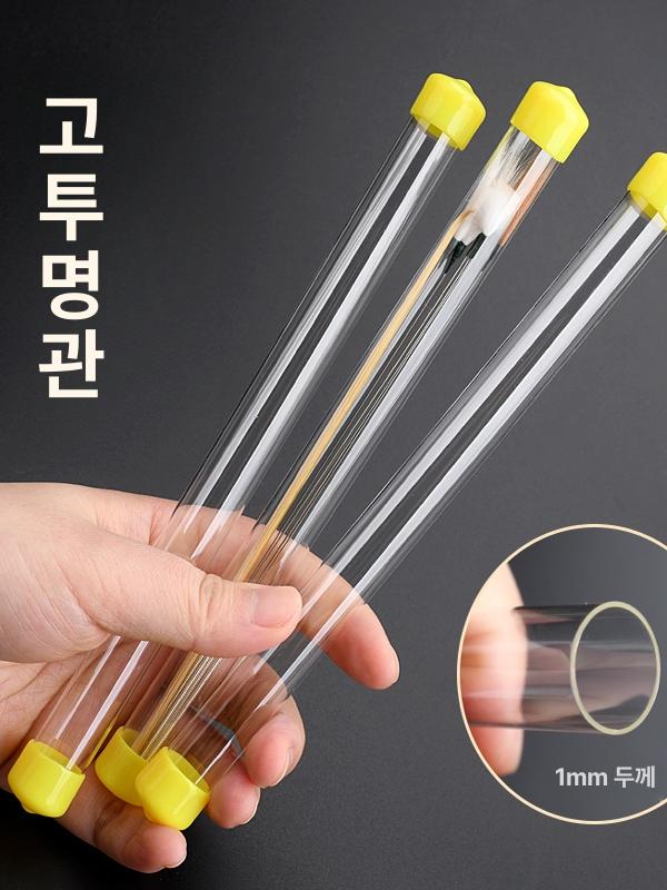 귀청소 브러시 대형 전용 솜털 귀이개 깃털 베트남 은침 대형 거위털+소형 거위털 - 상세 이미지 5