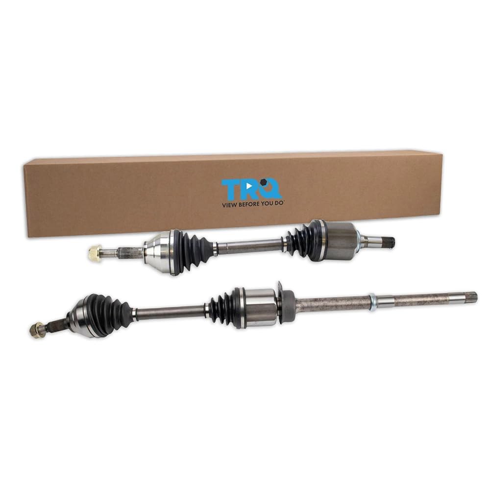 TRQ 프론트 운전석 및 조수석 측 CV 액슬 어셈블리 세트 2피스 16-19 포드 익스플로러 V6 3.5L AWD 14-15 베이스 XLT 리미티드 14-19 경찰 요격 유틸리티 - 상품 이미지