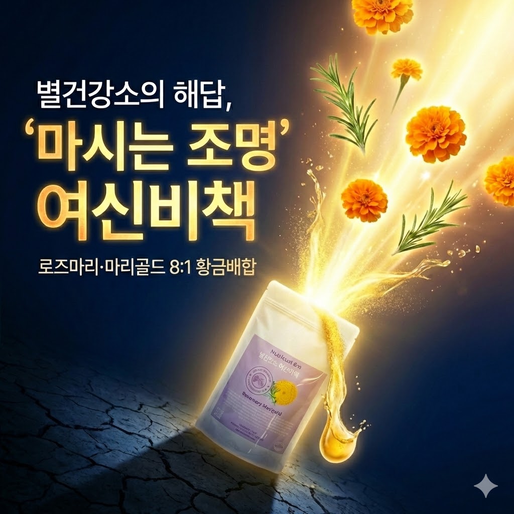 마시는 별건강소 여신비책 광맥스 복합물 로즈마리 마리골드 분말 항산화 콜라겐 방어 - 상세 이미지 4