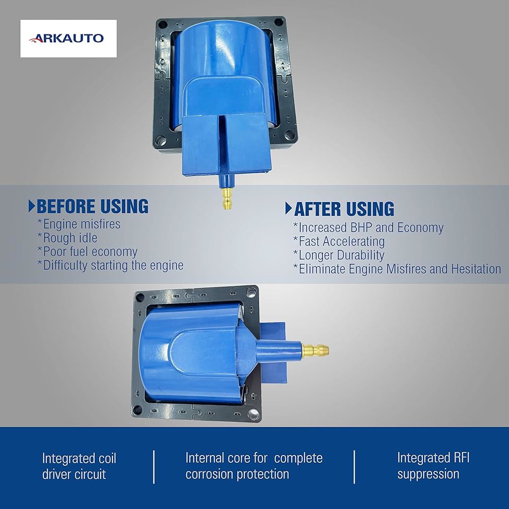 1PC 고성능 점화 코일 ARK-IGFD478 DG470용 포드 F-150 F-250 F-350 레인저 토러스 머스탱용 링컨 타운카용 머큐리 세이블 쿠거용 마쓰다 7.5L 5.8L - 상세 이미지 3