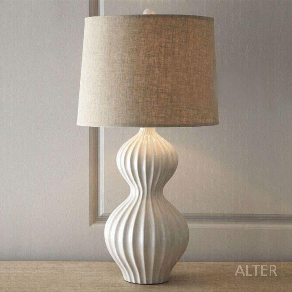 빈티지 세라믹 단스탠드 침실 조명 호텔 테이블 램프 테이블 램프 5W LED - 상세 이미지 4