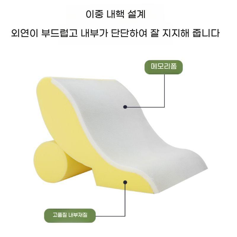 상체베개 베개 휴식 경사 아픔 독서 등받이 요추 침대 지지대 이석증 식도염 쿠션 방지 완화 - 상세 이미지 5