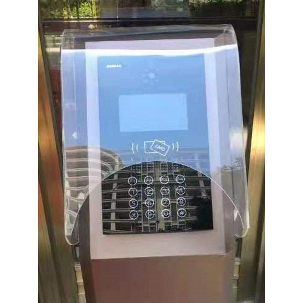 레인 덮개 도어락 가리개 방수 커버 번호키 지문 방수커버 햇빛 - 상품 이미지