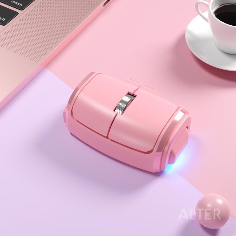 손가락 마우스 무선 컴퓨터 버티컬 편한 블루투스 미니 프리미엄 블랙 (블루투스+2.4G) 공식 표준 - 상세 이미지 2