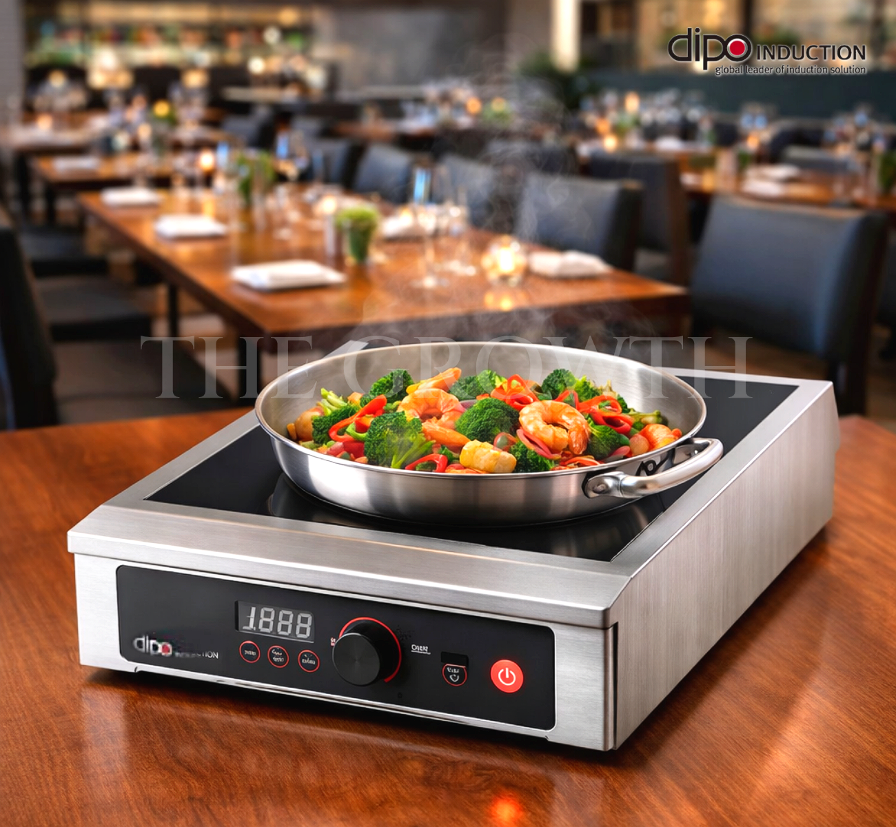 디포인덕션 TCK26 업소용 1구 이동식 고화력 이동형 영업용 식당 pc방 전기레인지