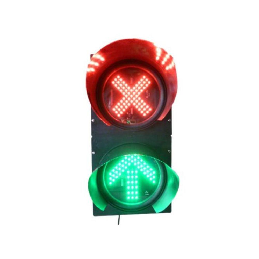 LED 표시등 안전 작업장 경광등 신호등 12V 램프 200 원형 풀 스크린 조명 - 상품 이미지