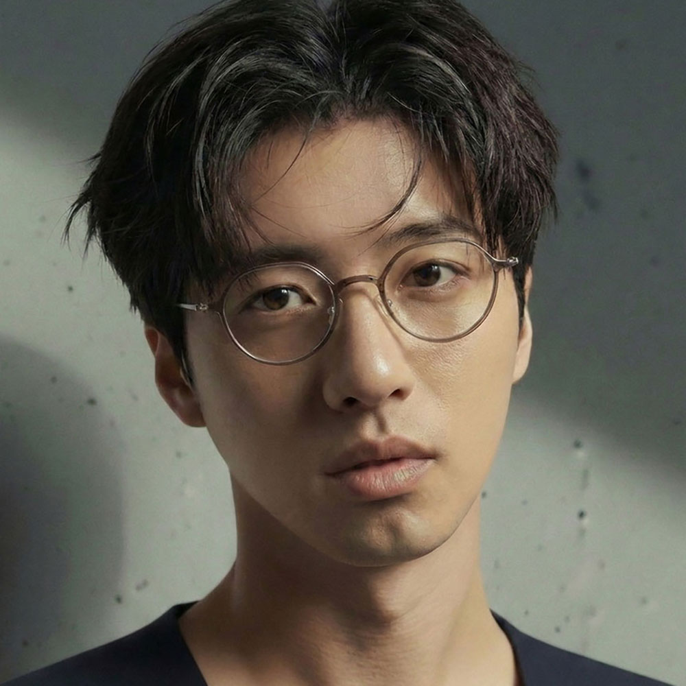 아키하루 6581 얼굴형에맞는 가벼운 뿔테안경 남자 여자 블루라이트차단 패션 울템 안경 - 상세 이미지 5
