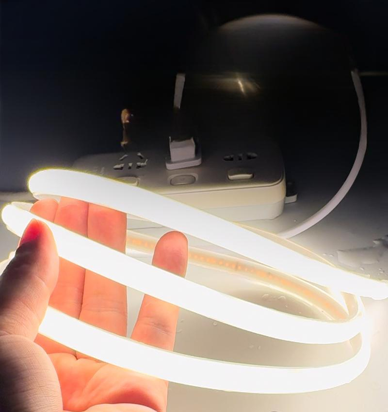 붙이는 LED 수면등 리모컨 부착식 무드등 USB 라인 3m 웜 라이트 - 상품 이미지
