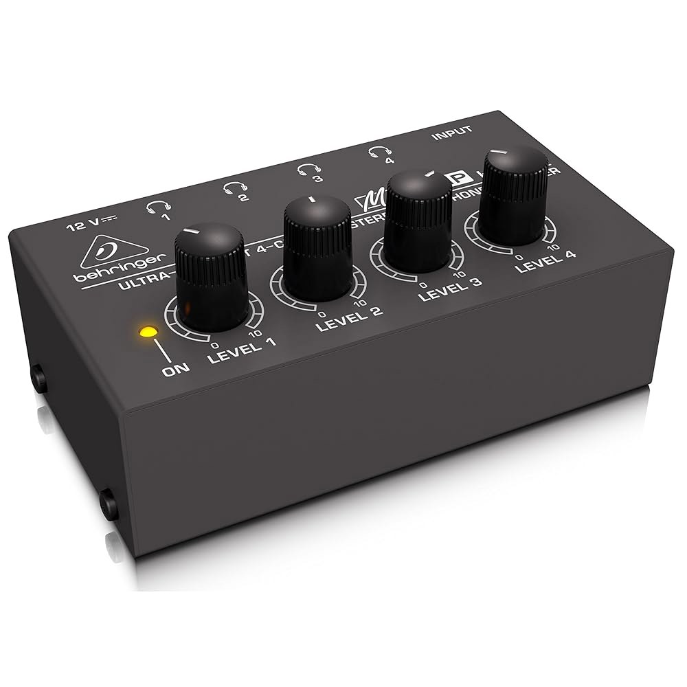 베링거 마이크로앰프 HA400 초소형 4채널 스테레오 헤드폰 앰프 Headphone Amp - 상세 이미지 3