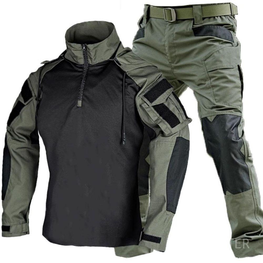 미군복 전투복 상의 밀리터리 위장복 CP 위장 세트 (상의+바지+벨트+모자) M 50-60kg - 상세 이미지 2