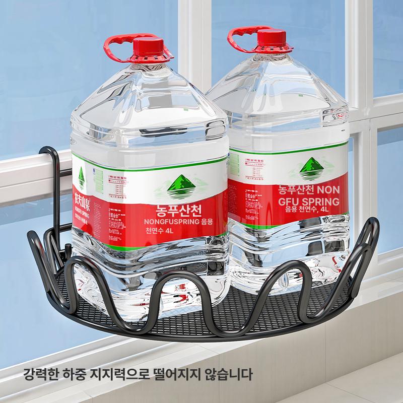 발코니 창문 난간 신발 건조대 고층용 창문걸이 선반 실버 분리형 후크 1개 - 상세 이미지 5