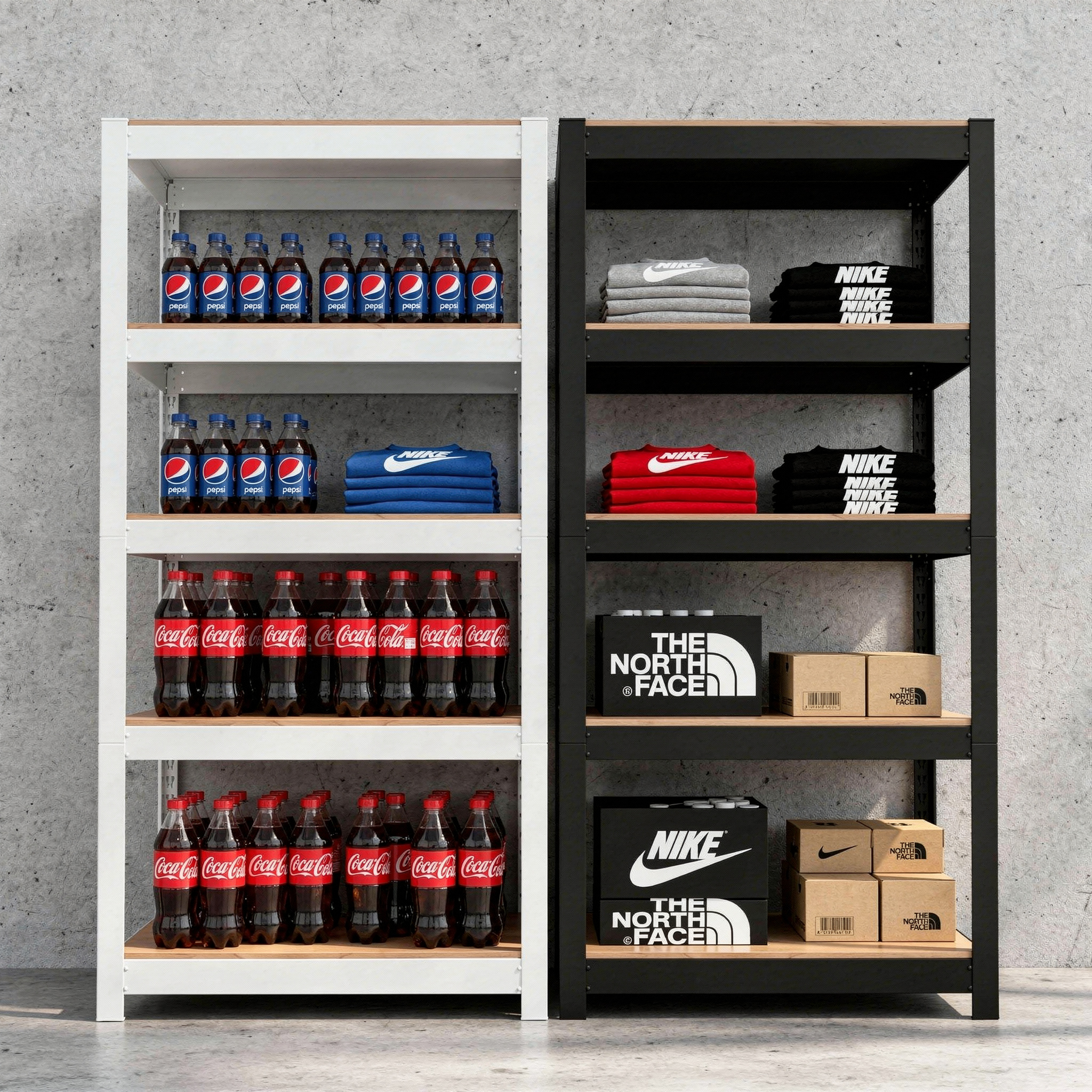 선반 수납선반 철제 무볼트 다용도 랙 미니 선반장 홈던트하우스 3003001200 5단