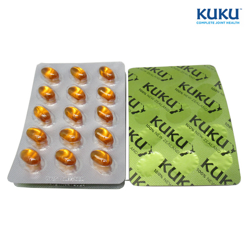 초록홍합 오일 뉴질랜드푸른홍합 KuKu 12500mg 120캡슐 고품질 실속형 쿠쿠 - 상세 이미지 4