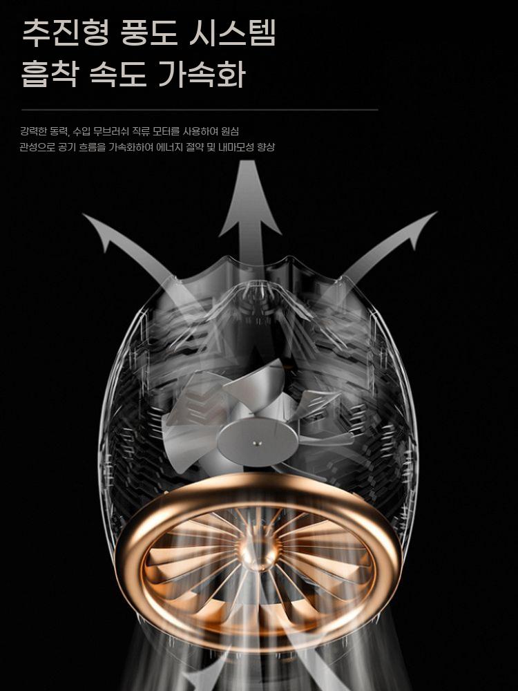 실내흡연기 가정용 담배연기제거 휴대용 정화기 흡연기 실내 다용도 필터 제거기 호갈 공기 - 상세 이미지 3
