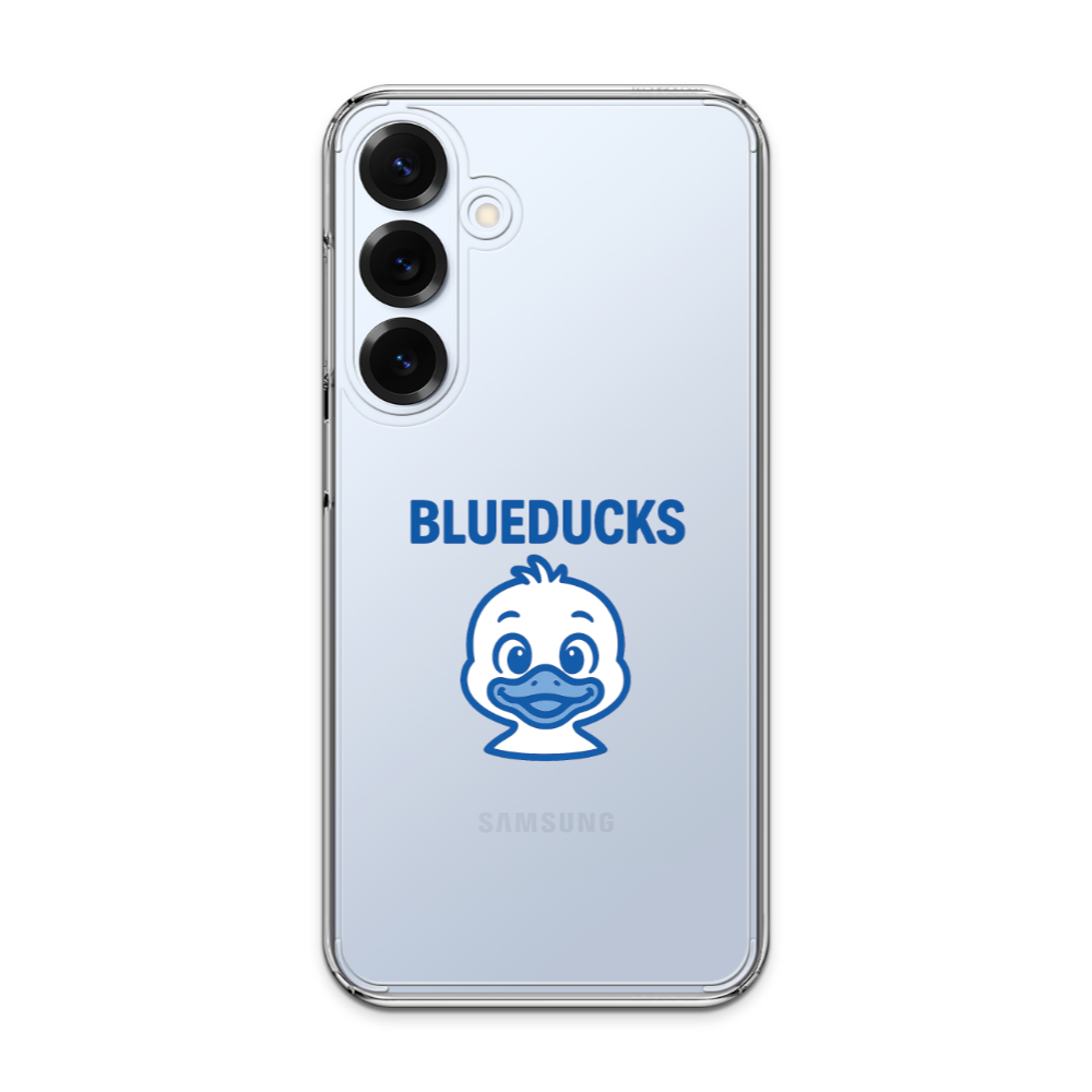 삼성 Galaxy _ 충격보호 에어쿠션 기술 _ 크리스탈 하이브리드 케이스_BLUEDUCKS _ 베이비덕 - 상품 이미지
