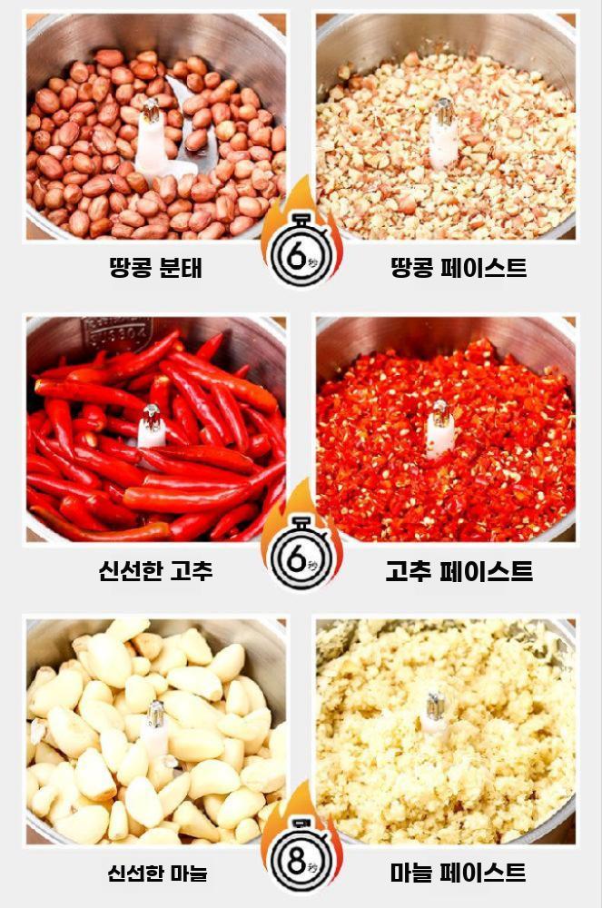 전동 마늘 껍질 벗기기 다지기 가정용 주방 자동 - 상세 이미지 4