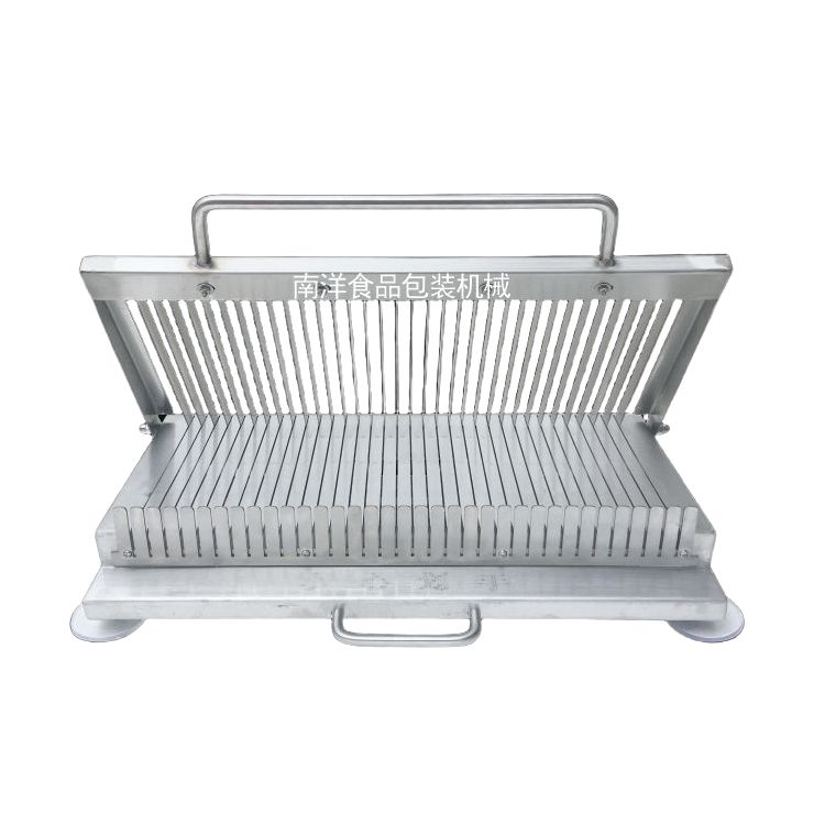 햄 커팅기 업소용 스팸 절단기 기구 슬라이서 식품 커터기 스텐 지단 계란 소시지 자르는 - 상품 이미지