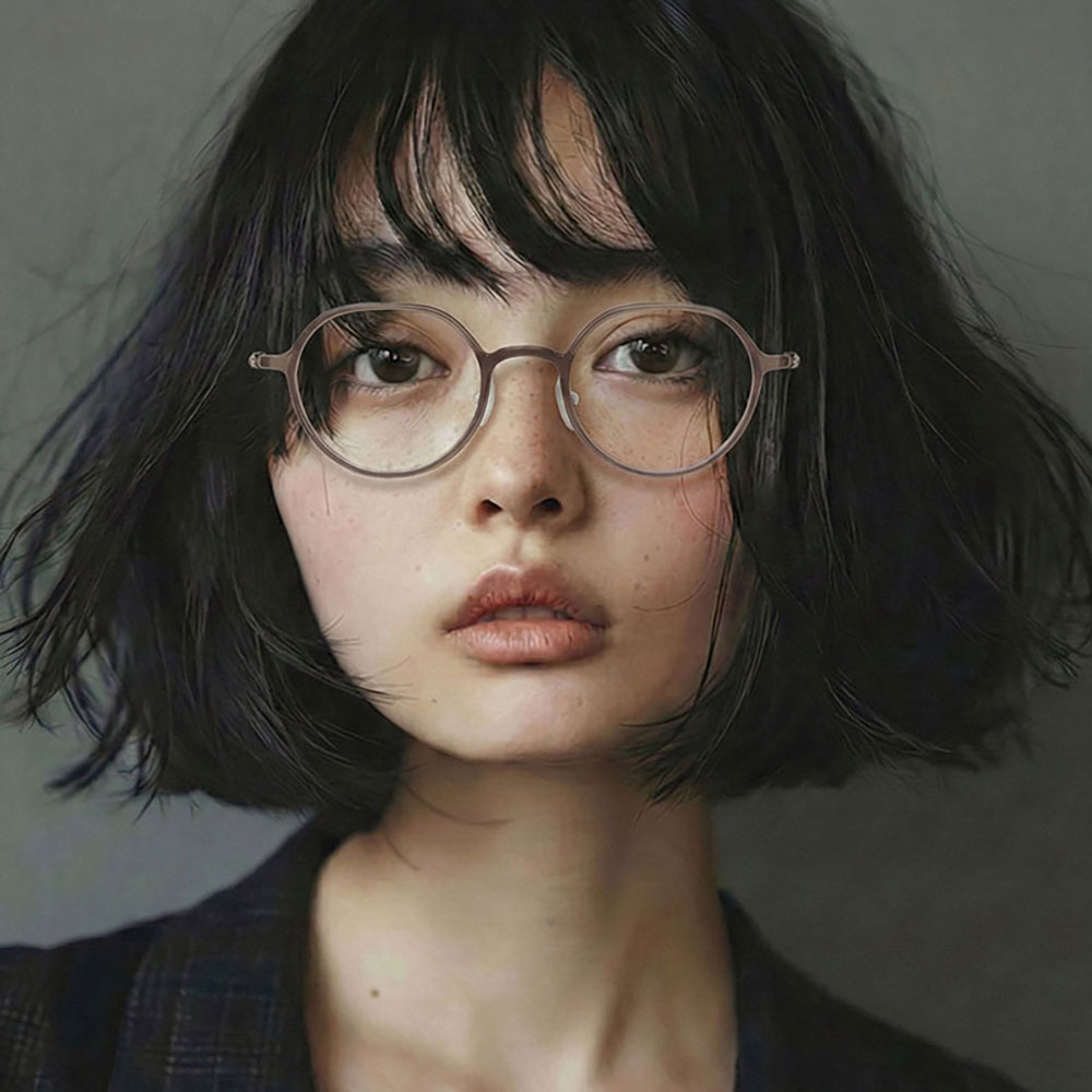 아키하루 6581 얼굴형에맞는 가벼운 뿔테안경 남자 여자 블루라이트차단 패션 울템 안경 이미지 6