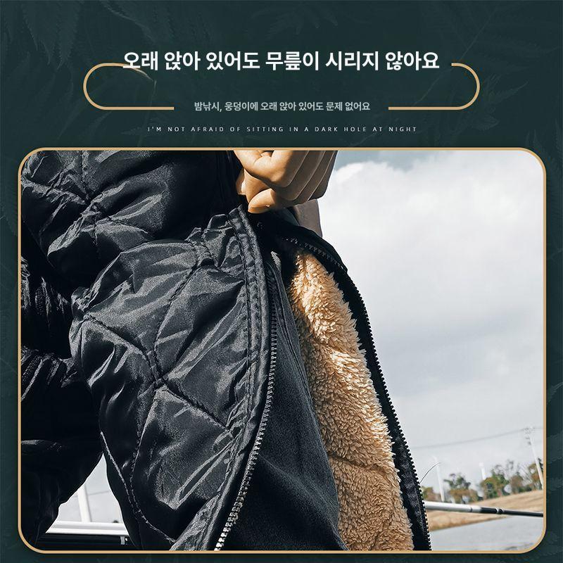 다리 토시 레그워머 발목 보온 배달 라이더용 방풍 방한 60cm 골든 - 상세 이미지 4