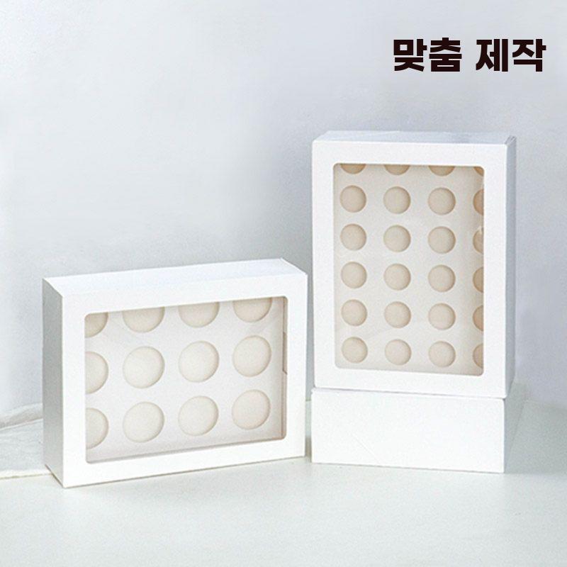 컵케이크 포장 박스 머핀 푸딩 디저트 베이킹 포장용 - 상세 이미지 3