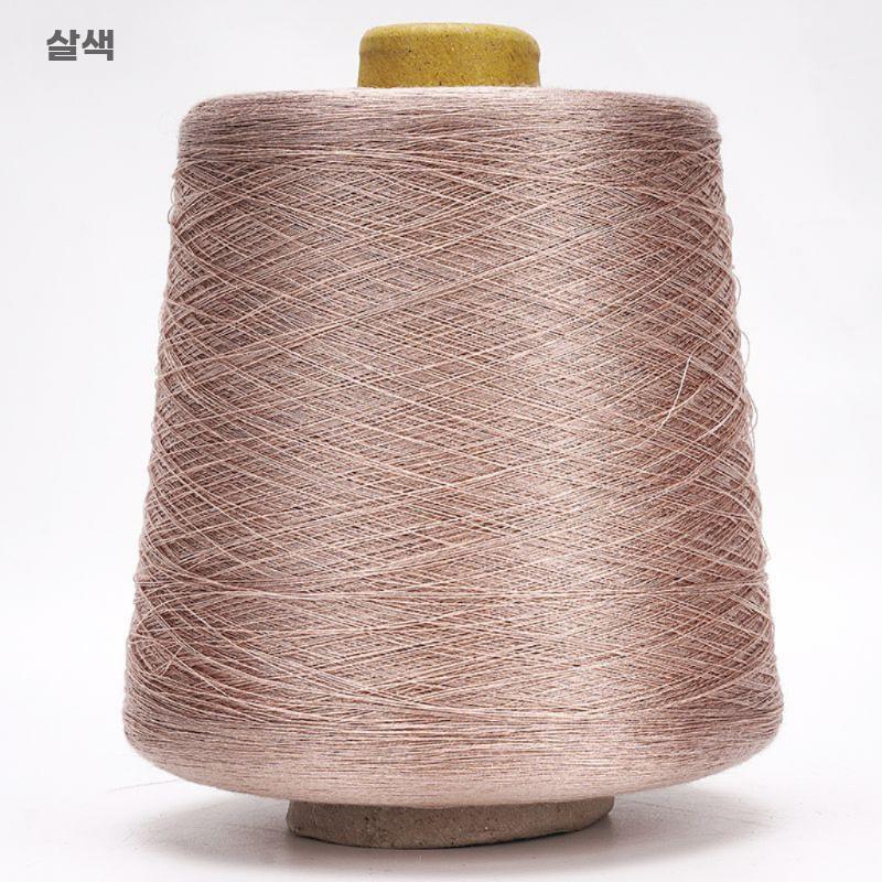 천연 실크 혼방 여름용 수공예 뜨개실 얇은 실크실 - 상세 이미지 3
