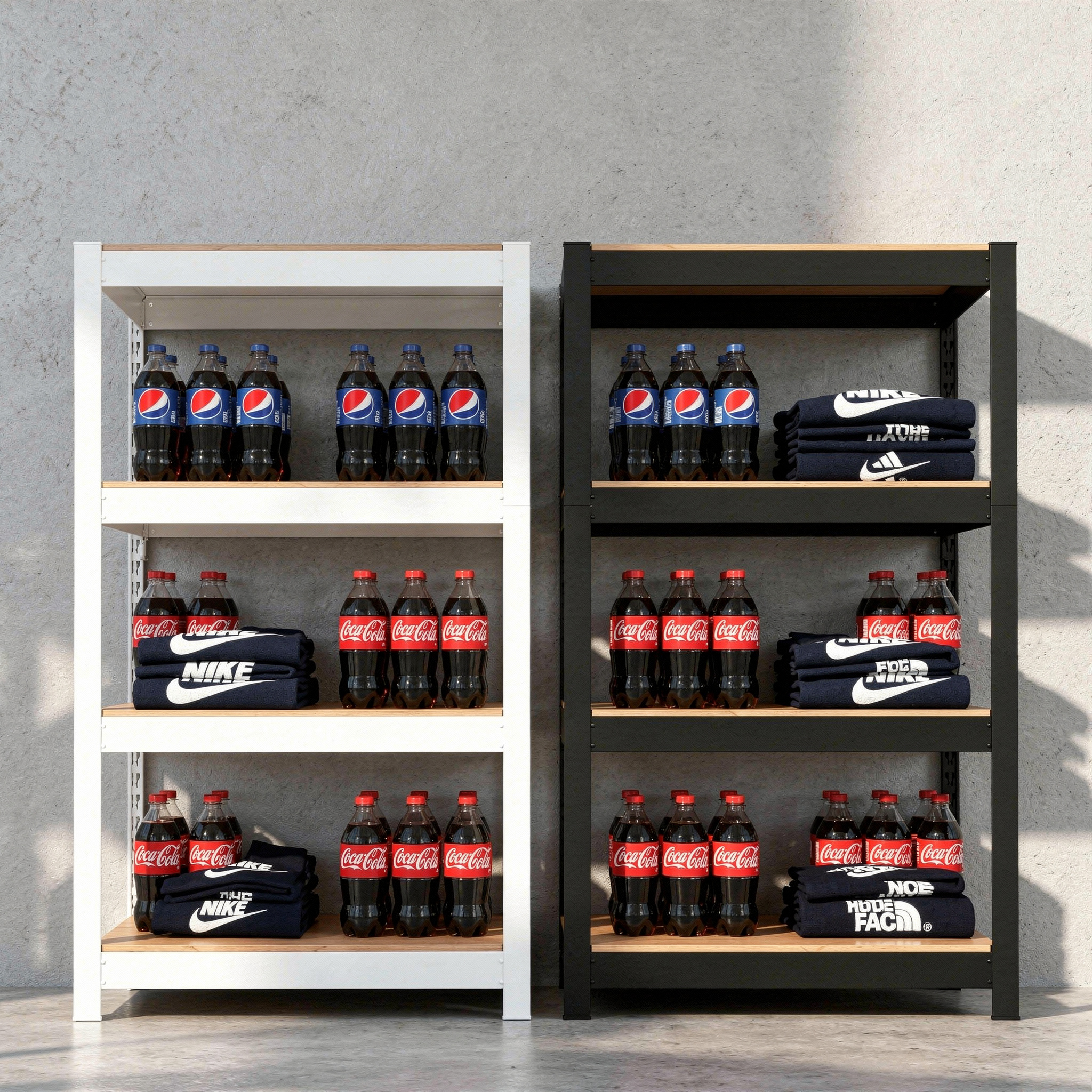 선반 수납선반 철제 무볼트 다용도 랙 미니 선반장 홈던트하우스 3003001200 5단